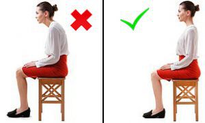 poor posture effects on the stomach pain