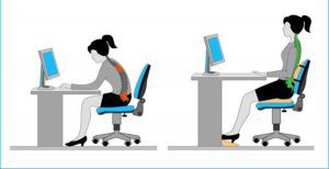 sitting positions for good posture